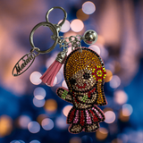 HULA GIRL KEY CHAIN