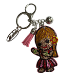 HULA GIRL KEY CHAIN