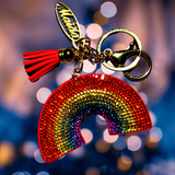 6 COLOR RAINBOW KEY CHAIN EXCLUSIVE