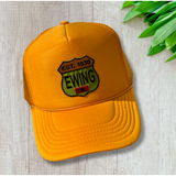 DALLAS Limited Edition EWING OIL GOLDEN ROD TRUCKER CAP-Exclusive