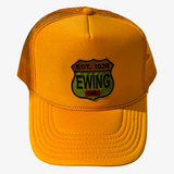 DALLAS Limited Edition EWING OIL GOLDEN ROD TRUCKER CAP-Exclusive