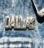 DALLAS Limited Edition DALLAS Gold Platted Lapel Pin-Exclusive