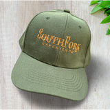 DALLAS Limited Edition SOUTHFORK EXPERIENCE BASEBALL CAP ARMY GREEN -Exclusive