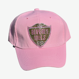 Beverly Hills Rhinestone Baseball Cap - Exclusive