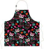 DAY OF THE DEAD - CATS APRON - EXCLUSIVE