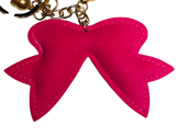 PINK BOW KEY CHAIN