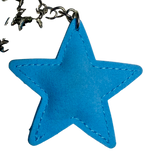 BLUE/CRYSTAL STAR KEY CHAIN