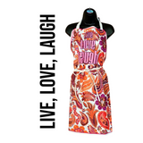 LIVE, LOVE, LAUGH APRON - EXCLUSIVE