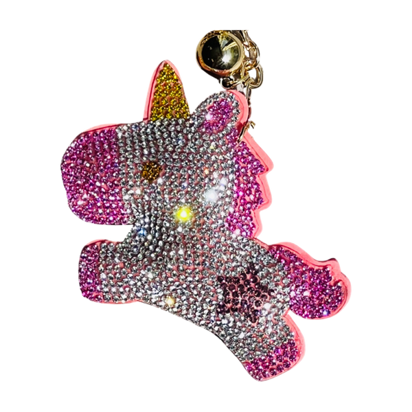 Waldhausen Rhinestone Unicorn Keyring