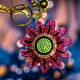 LA PALOMA FLOWER KEY CHAIN - EXCLUSIVE